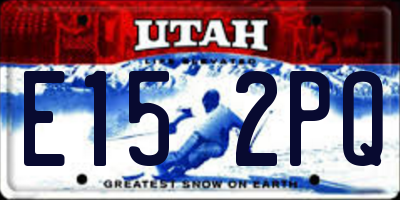 UT license plate E152PQ