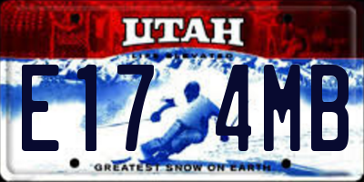 UT license plate E174MB