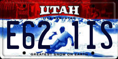UT license plate E621IS