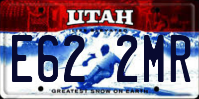 UT license plate E622MR