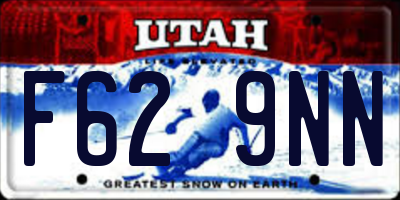 UT license plate F629NN
