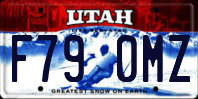 UT license plate F790MZ