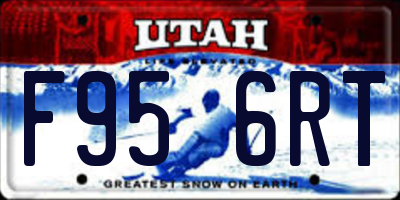 UT license plate F956RT