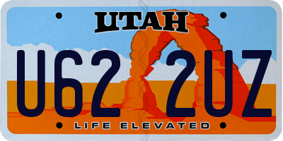UT license plate U622UZ