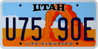 UT license plate U759OE