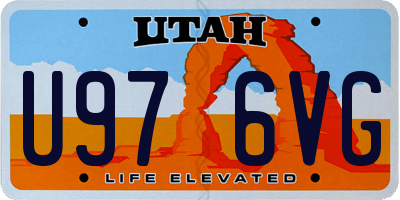 UT license plate U976VG
