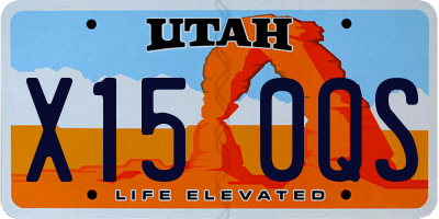 UT license plate X150QS