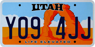 UT license plate Y094JJ