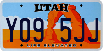 UT license plate Y095JJ