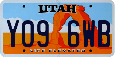 UT license plate Y096WB