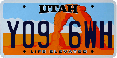 UT license plate Y096WH
