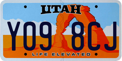 UT license plate Y098CJ