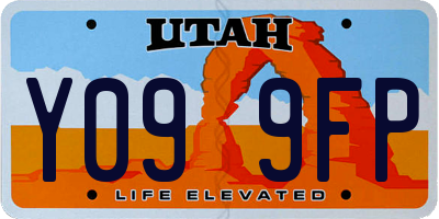 UT license plate Y099FP