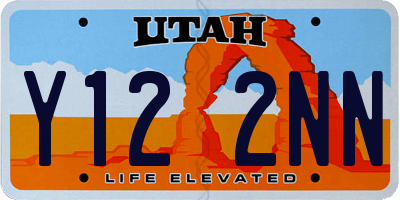 UT license plate Y122NN