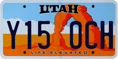 UT license plate Y150CH