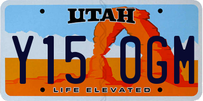 UT license plate Y150GM