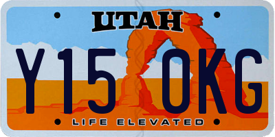UT license plate Y150KG