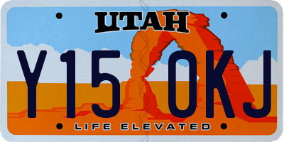 UT license plate Y150KJ