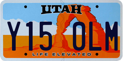 UT license plate Y150LM