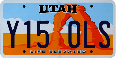UT license plate Y150LS