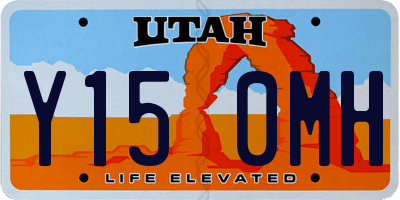 UT license plate Y150MH