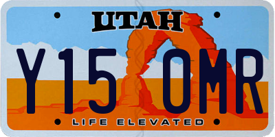 UT license plate Y150MR