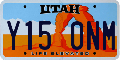UT license plate Y150NM