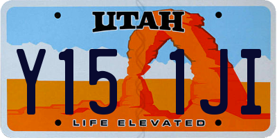 UT license plate Y151JI