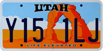 UT license plate Y151LJ