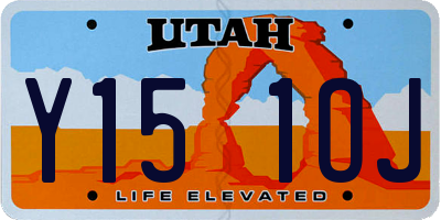 UT license plate Y151OJ