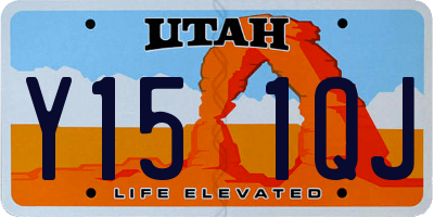 UT license plate Y151QJ
