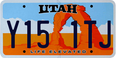 UT license plate Y151TJ