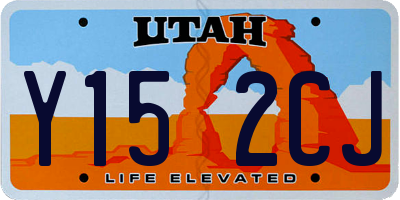 UT license plate Y152CJ