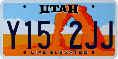 UT license plate Y152JJ