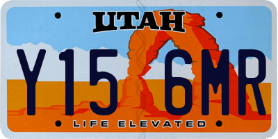 UT license plate Y156MR