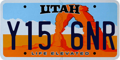 UT license plate Y156NR