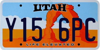 UT license plate Y156PC