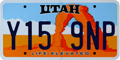 UT license plate Y159NP