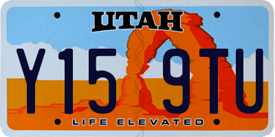 UT license plate Y159TU