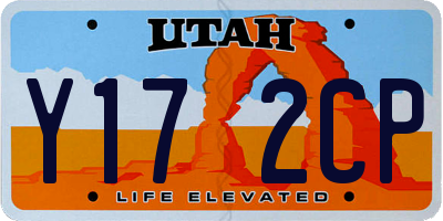 UT license plate Y172CP