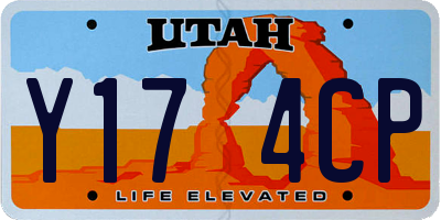 UT license plate Y174CP