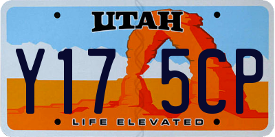 UT license plate Y175CP