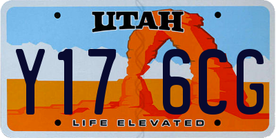 UT license plate Y176CG