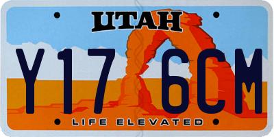 UT license plate Y176CM