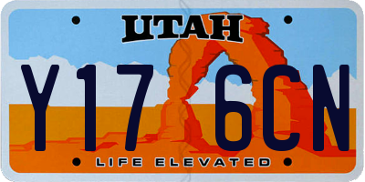 UT license plate Y176CN