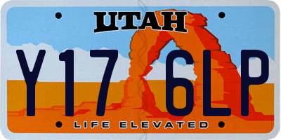 UT license plate Y176LP