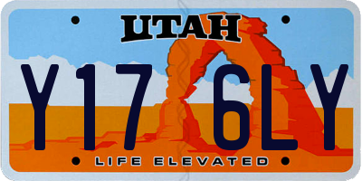 UT license plate Y176LY