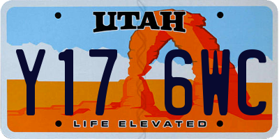 UT license plate Y176WC