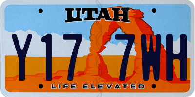 UT license plate Y177WH