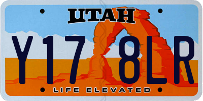 UT license plate Y178LR